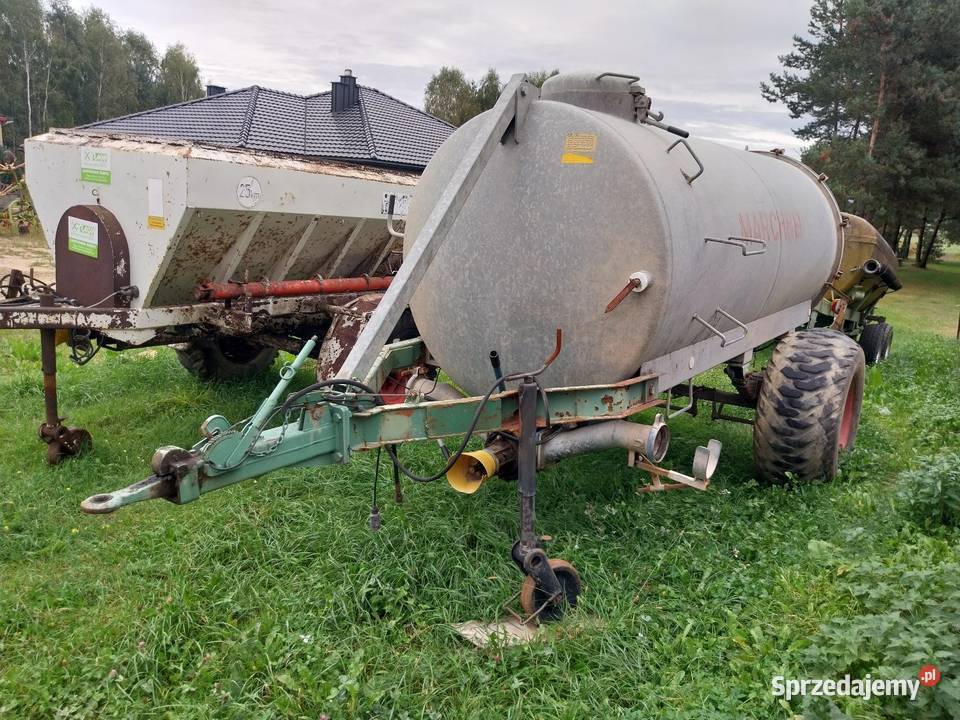 BECZKOWÓZ 6000L beczka asenizacyjna ocynk Przymiłowice-Podgrabie