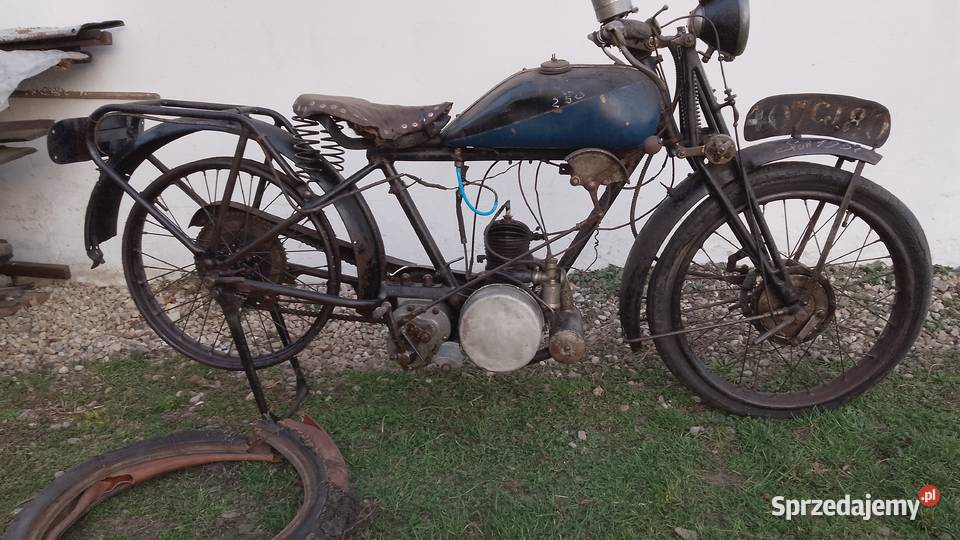 Monet Goyon 250 Oryginał motocykl zabytkowy Biadoliny Szlacheckie