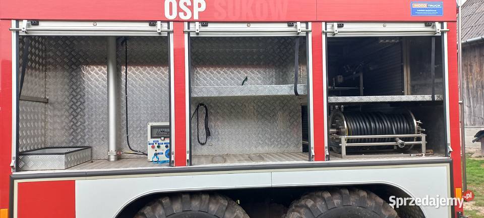 STAR 266 STRAŻ POŻARNICZY ZABUDOWA MOTO TRUCK Specjalne świętokrzyskie Komórki