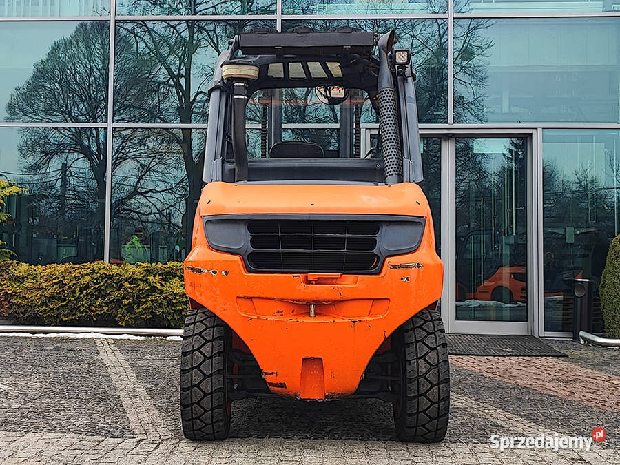 wózek widłowy Linde H50D02 diesel 5 t duplex 37