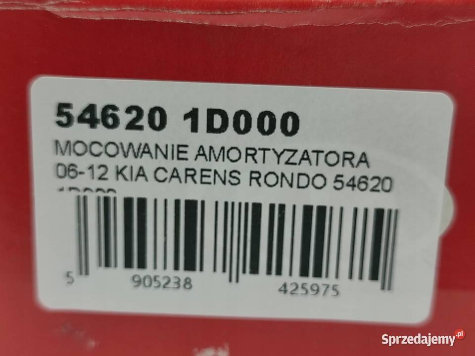 MOCOWANIE AMORTYZATORA KIA CARENS III MPV UN