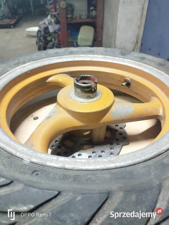 Przednie koło 12 skuter Pozostałe Łubno sprzedam