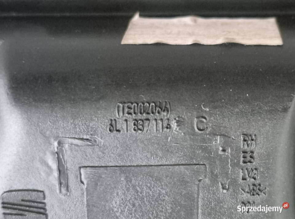 KLAMKA DRZWI WEWNĘTRZNA PRZÓD LEWAPRAWA IBIZA Klamki wewnętrzne sprzedam