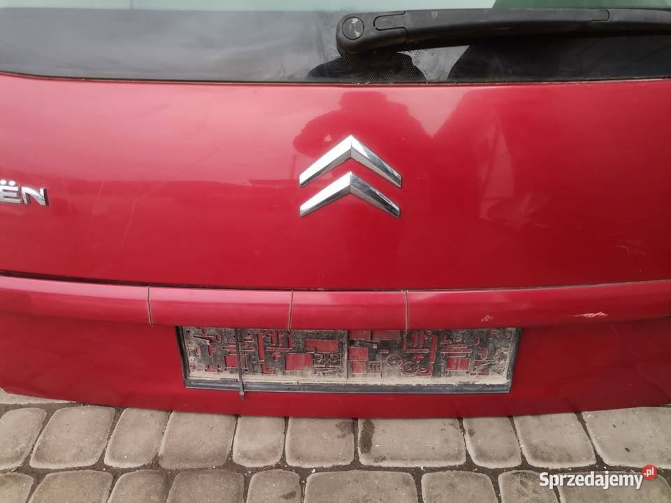 CITROEN C4 GRAND PICASSO I KLAPA BAGAŻNIKA TYŁ Części samochodowe małopolskie Nowy Sącz