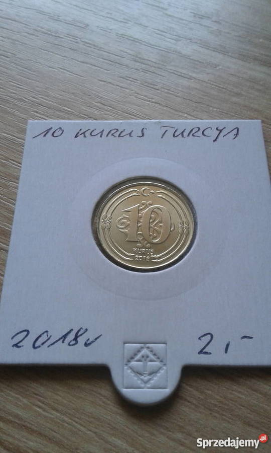 Monety Turcji UNC Lot wielkopolskie