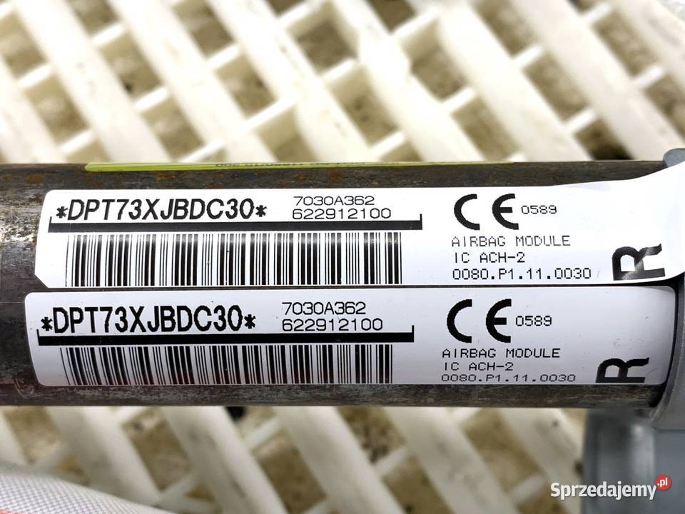 KOKPIT PODUSZKI PASY KURTYNY SENSOR AIRBAG osobowe