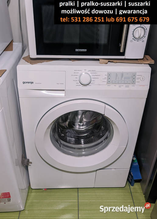 Pralki i suszarki duży wybór sprawdzone wolnostojące Dobrzyń nad Wisłą