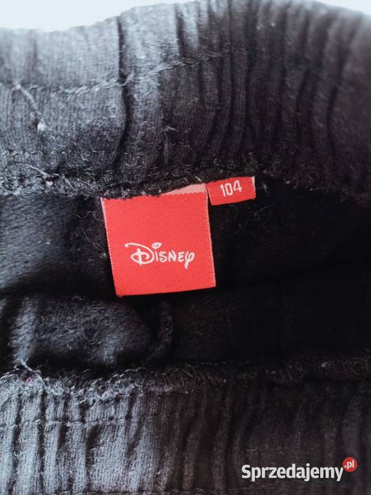 Spodnie sportowe dresowe czarne 104 Płock