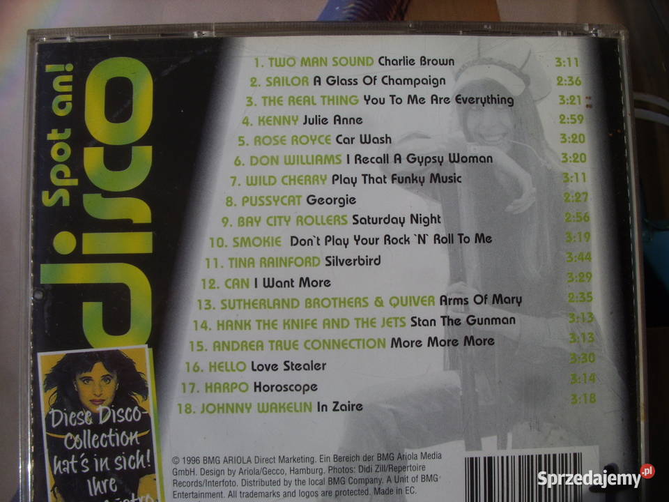 CD disco BEST OF DISCO 276SPOTAN CD Kultura i Rozrywka Wołów