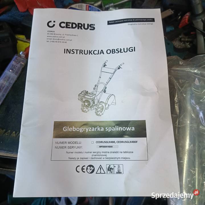 GLEBOGRYZARKA CEDRUS CEDRUS GLX480F Nowa