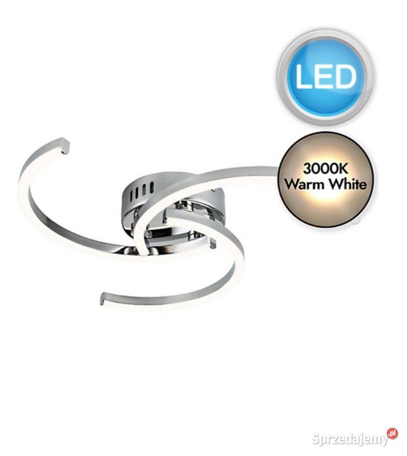 Lampa sufitowa LED First Choice Curve LED Chrome Brzesko sprzedam