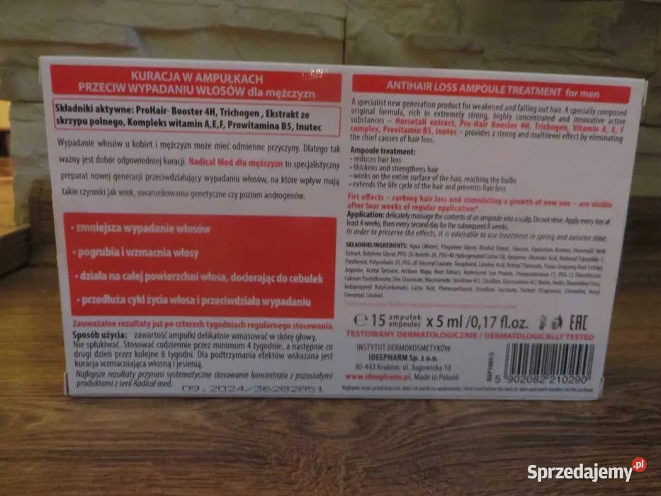 Kosmetyki do włosów Ideepharm mazowieckie Warszawa