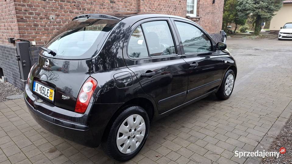 Nissan Micra 13 benzyna Klima 5 drzwi 4/5 Micra śląskie Goczałkowice-Zdrój