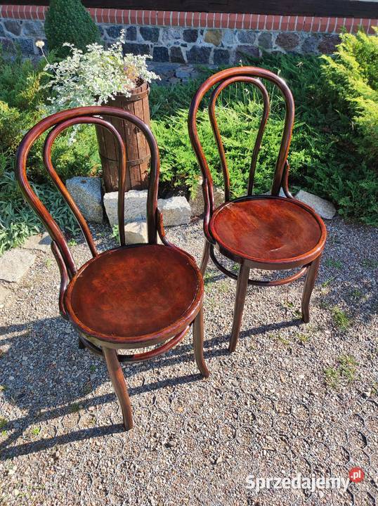 Krzesło gięte Thonet fabryka mebli z Wojciechowa kujawsko-pomorskie Antoniewo