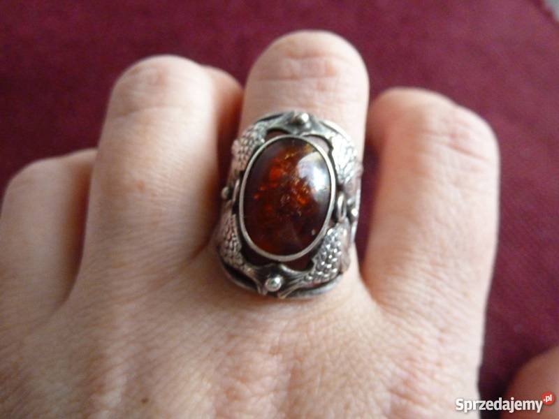 bursztyn Fischland srebro Radom