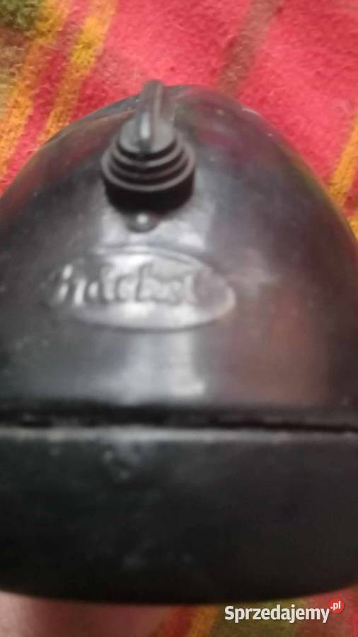 Przedwojenna stara lampa rowerowa HACKEL Szczebrzeszyn