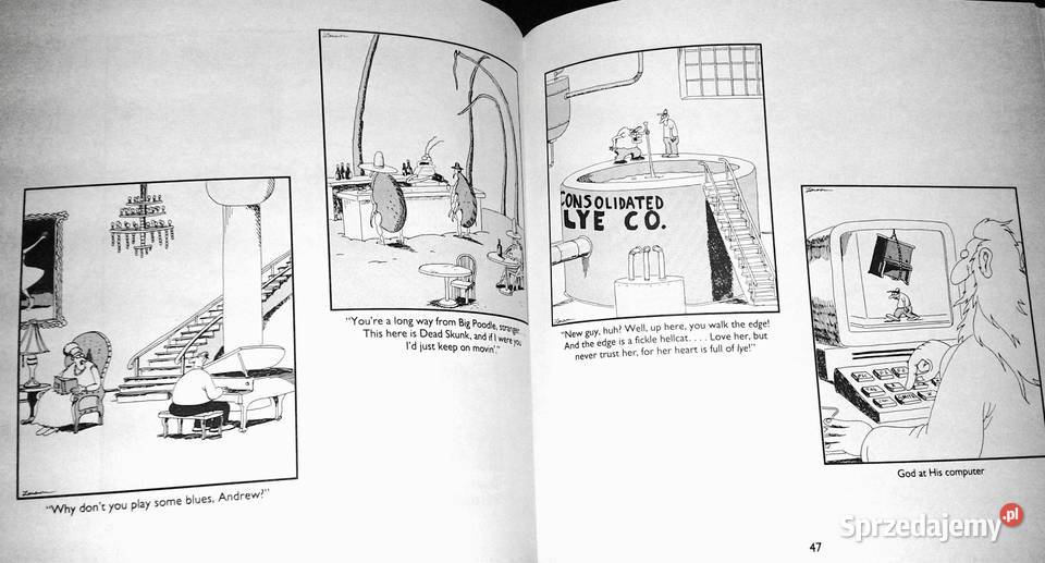 Cows of our planet A far side collection Gary Rok wydania 1994 lubelskie Chełm sprzedam