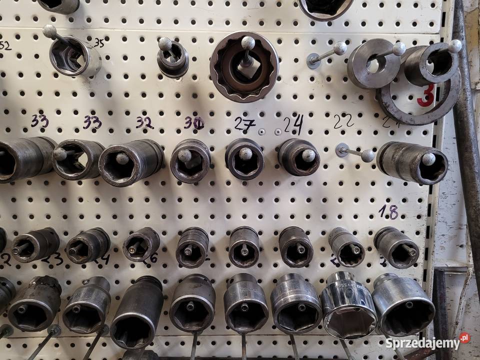 WIELKI ZESTAW klucze oczko do pobijania 2280