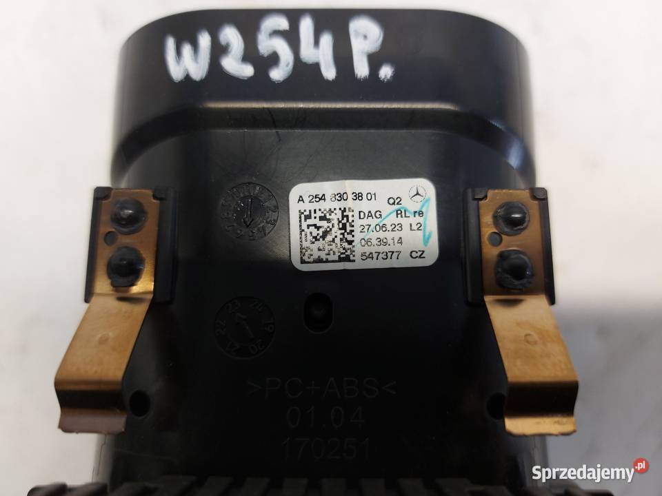 Mercedes W254 GLC 220d KRATKA NAWIEWU PRAWA