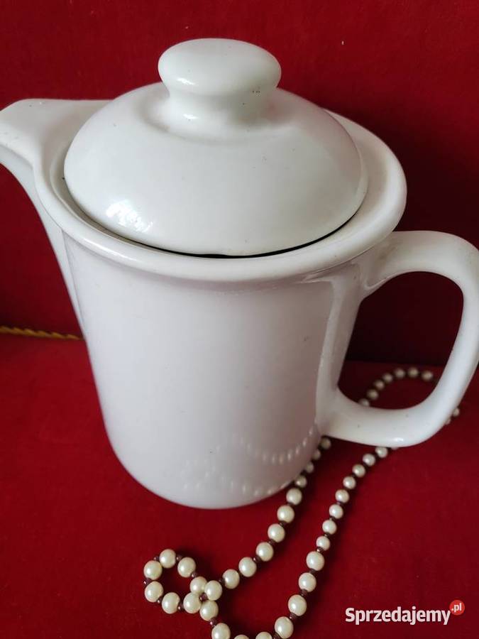 Stary antyczny dzbanek 12 L z syg Tulowice Łódź