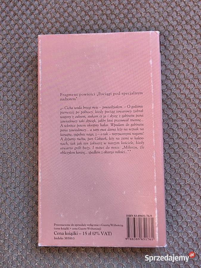 Bohumil Hrabal Pociągi pod specjalnym nadzorem i Kraków