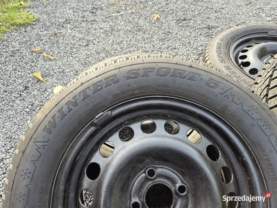 Komplet kół zimowych do Używane jeden sezon Zawiercie
