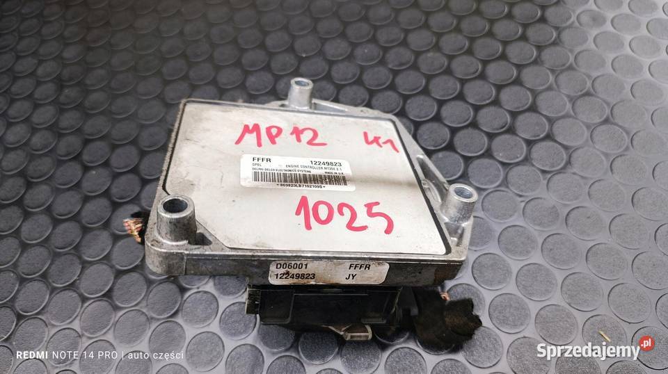 STEROWNIK SILNIKA KOMPUTER FDMR OPEL MERIVA A Rudziniec