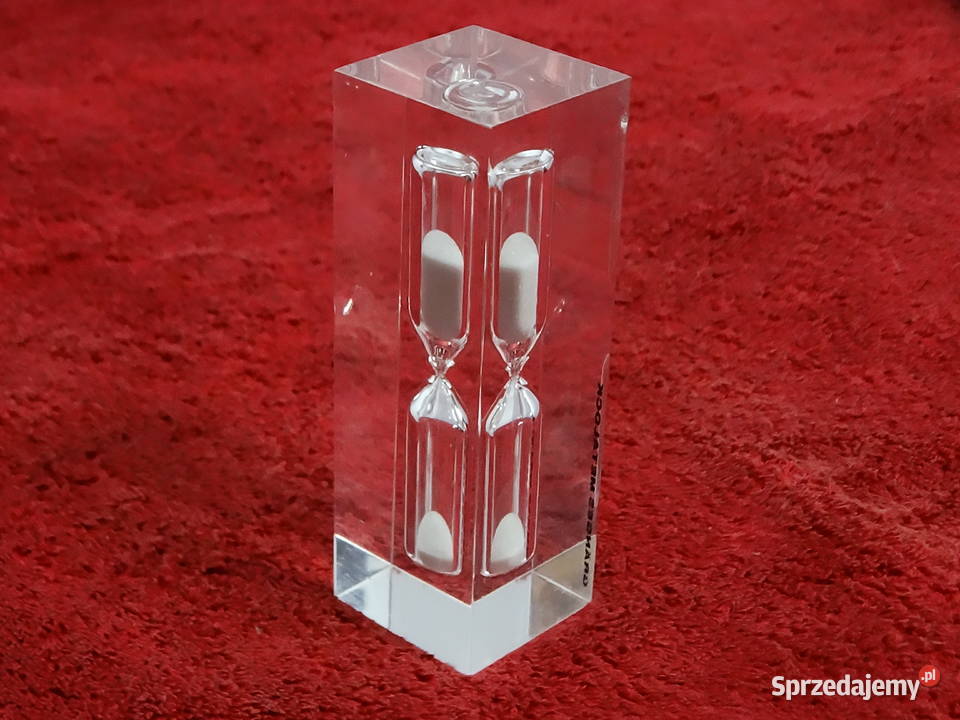 Vintage Klepsydra Grnges Metalock Design PRL Biłgoraj sprzedam