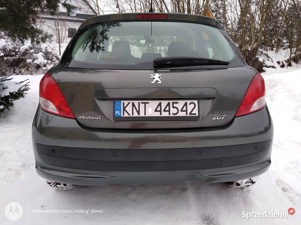 Peugeot 207 14 Benzyna Bezwypadkowy zadbany aluminiowe felgi Motoryzacja małopolskie sprzedam