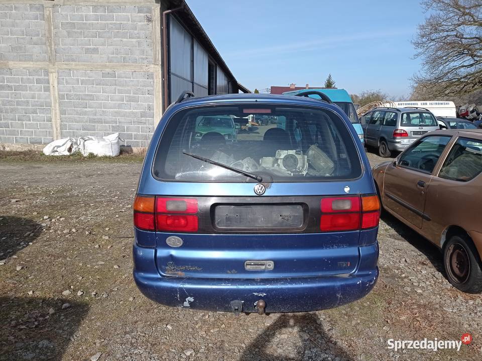 Volkswagen Sharan 19 TDI 81 kW 1997 r dawca Szklarka Myślniewska