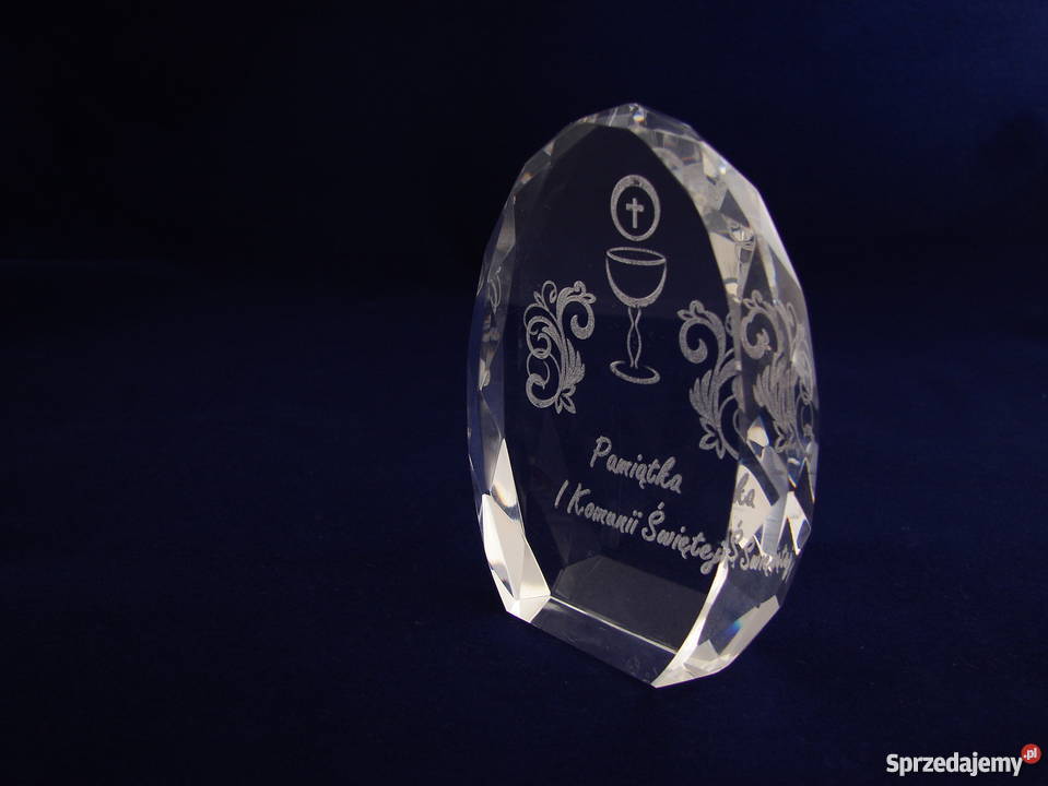 Statuetka kryształowa 65 x 95 GRAWER LASEROWY Malbork sprzedam