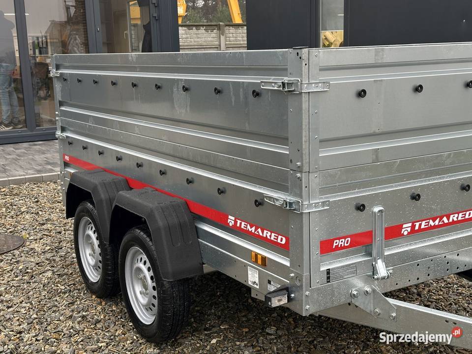Przyczepa samochodowa TEMARED PRO 26122 DMC 750 Gdynia