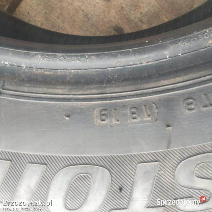 Opona zapasówka BRIDGESTONE DURAVIS 22565 R16 C Krosno sprzedam
