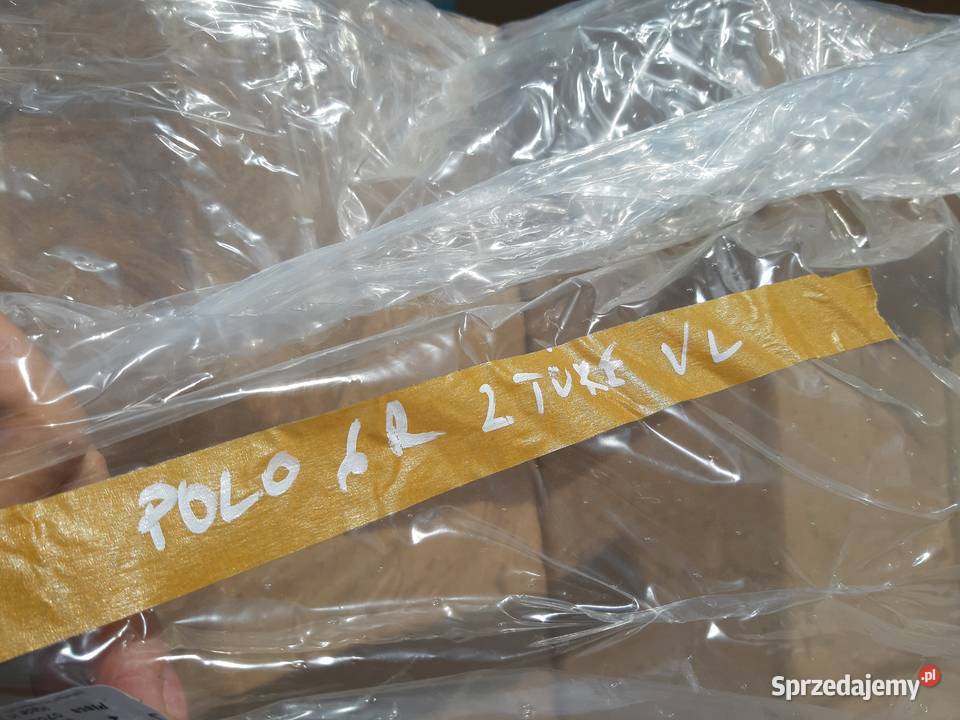 VW POLO 6R PODNOŚNIK SZYBY MECHANIZM LEWY PRZÓD lubuskie Bieleń