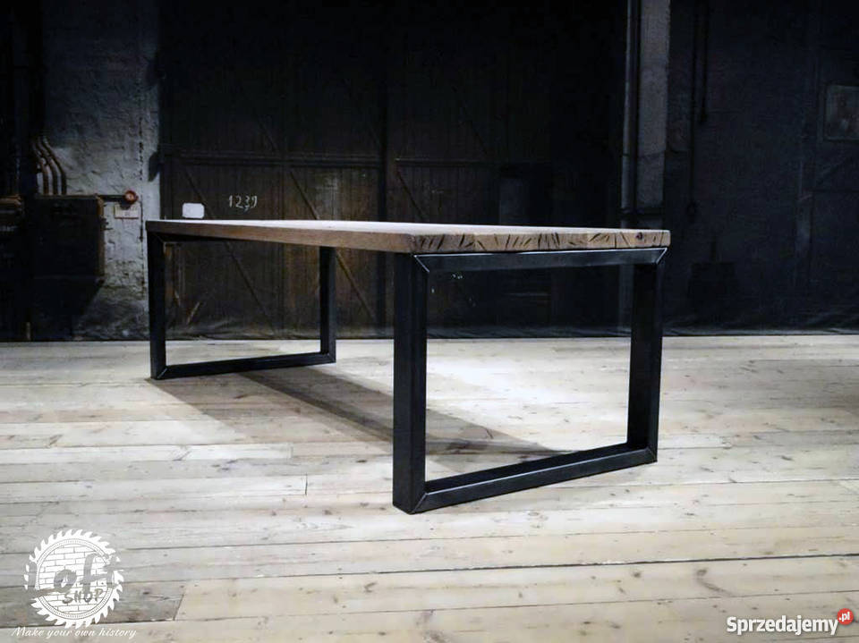 Stół loftowy industrialny STRONG rustykalny LOFT
