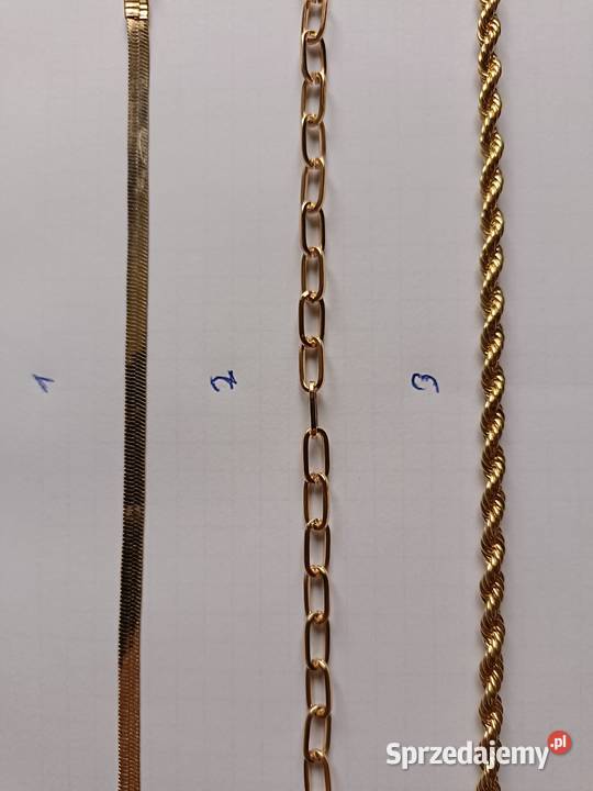 Łańcuszki Bransoletki na Rękę i Kostkę Moda i Styl śląskie Tychy