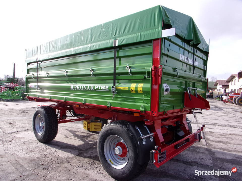 NOWA Przyczepa rolnicza paletowa PT612 PRONAR Opoczno