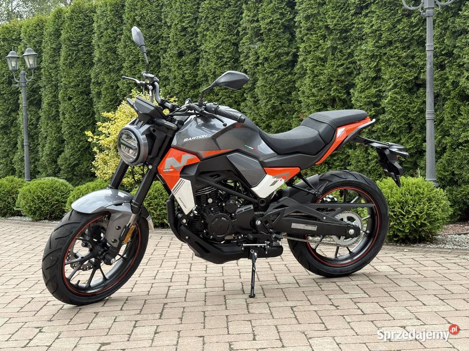 Sportowy motor Barton NAKED 125 NOWY Gwarancja