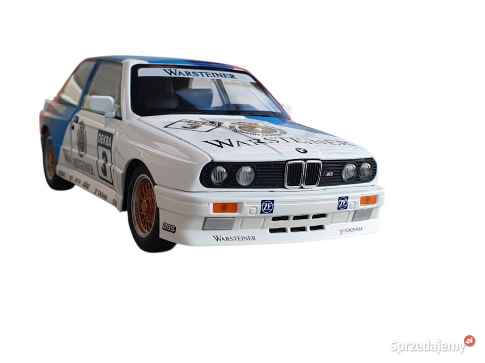 Model samochodu BMW E30 M3 skala 124 wersja 1988 Cieszyn