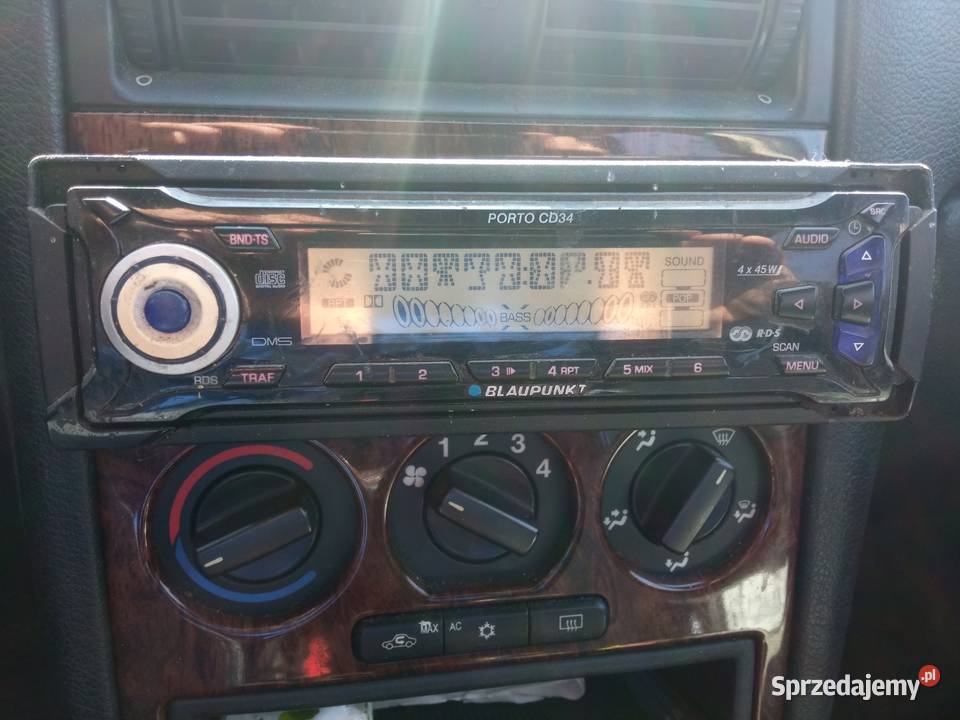 Radio samochodowe Blaupunkt CD34 4x45 Wat RDS CD Posługowo