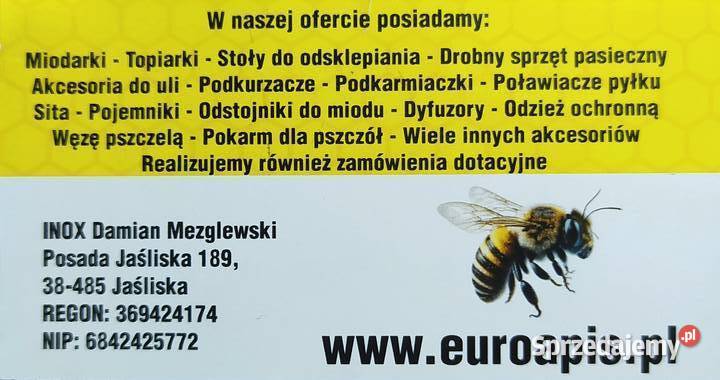 Miodarka 4kasetowa elektryczna automatyczna sprzedam