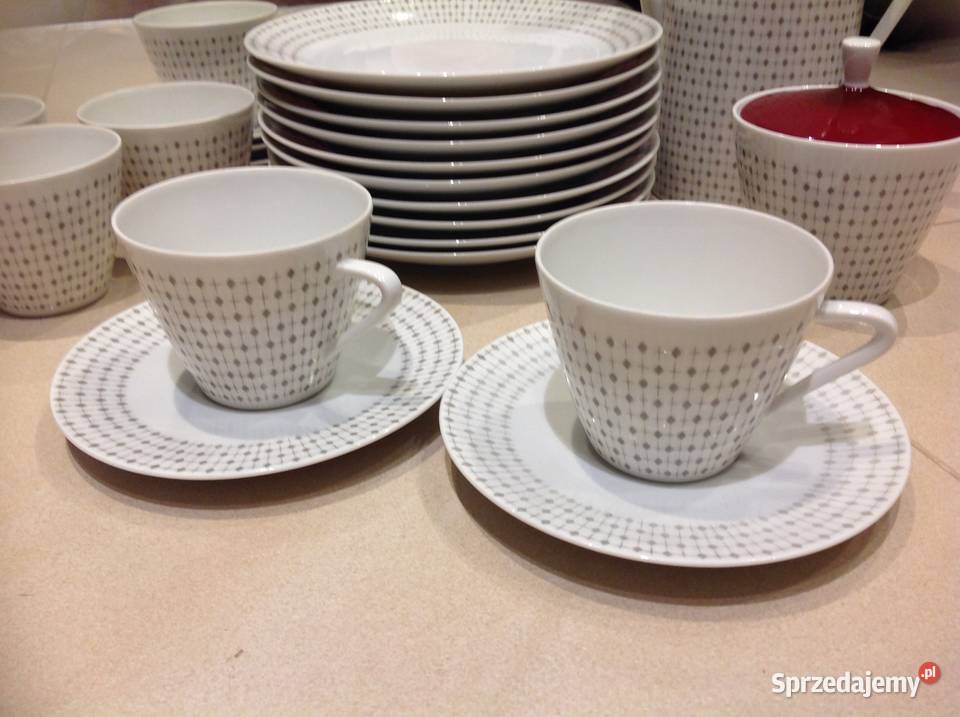 Serwis Śniadaniowy Stara Porcelana Seltman lubuskie Nowa Sól sprzedam