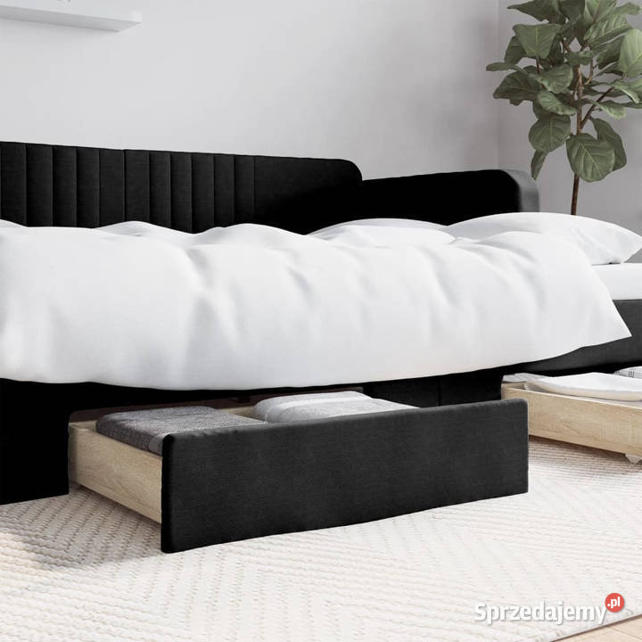 Szuflady pod łóżko 2 czarne WM833922 mazowieckie Warszawa