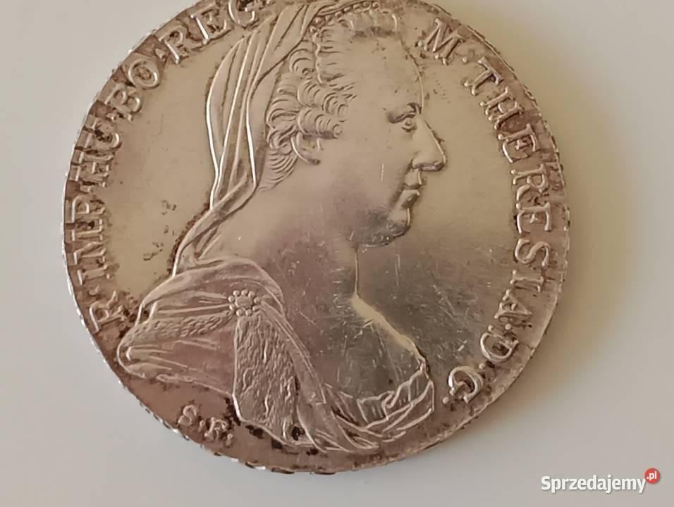 Talar 1780r Srebro M Teresa Austria wielkopolskie Mosina