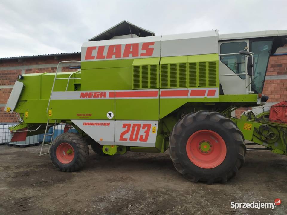 Claas Mega 203 nieuszkodzony Książ Wielki