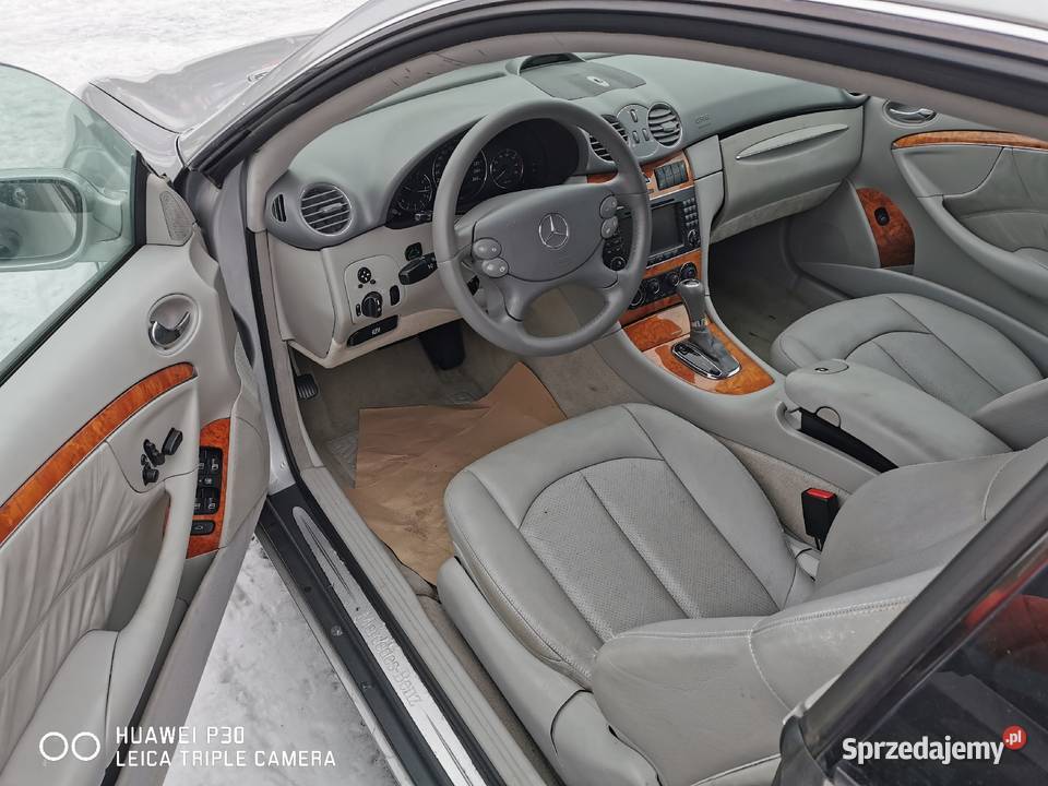 Mercedes CLK 32 BENZGAZ ZAMIANA elektrycznie ustawiane fotele śląskie Zawiercie sprzedam