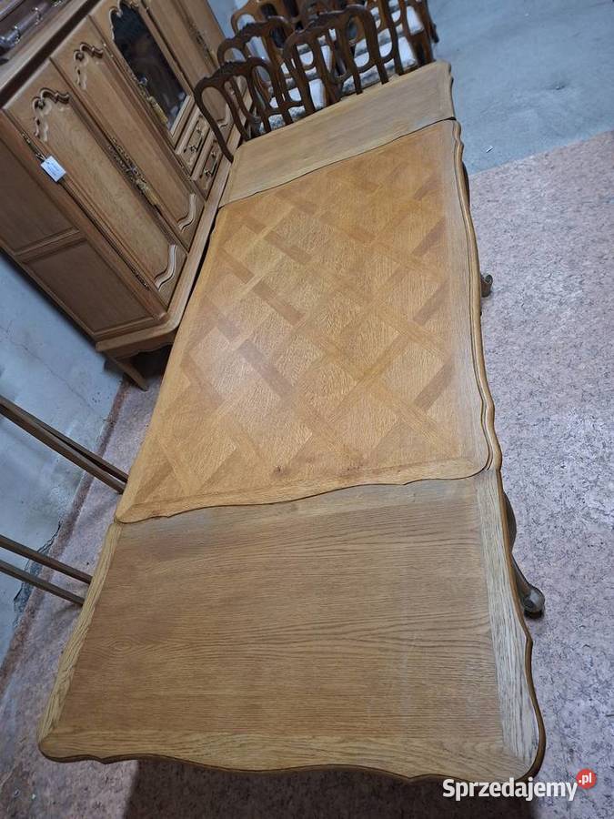 Duży stół ludwikowski z Francji Nowy Sącz