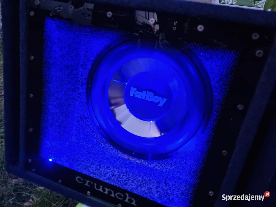 Tuba Subwoofer Skrzynia Basowa CRUNCH FAT BOY Dzierżoniów