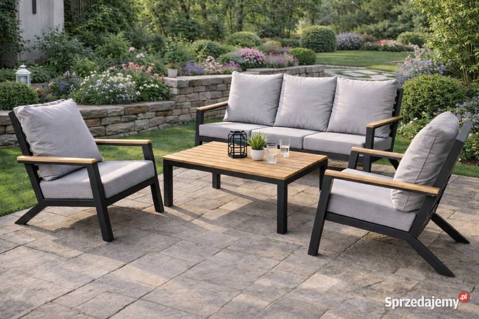 Meble ogrodowe tarasowe aluminiowe sprzedam