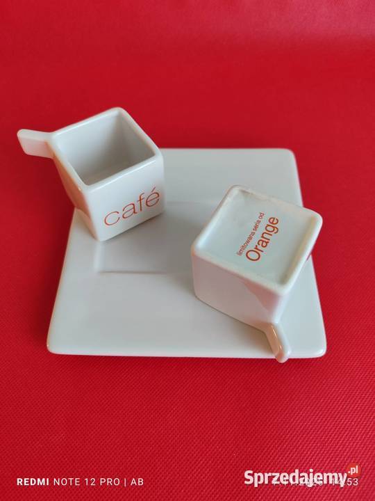 Filiżanki do espresso z limitowanej serii Orange biały Katowice